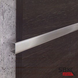 Разделительный профиль-бордюр полированный ПП05-8НСП из нержавеющей стали Разделительный профиль-бордюр полированный ПП05-8НСП из нержавеющей стали