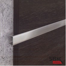 Разделительный профиль-бордюр полированный ПП15НСП из нержавеющей стали