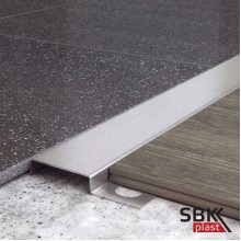 Разделительный профиль-бордюр полированный ПП25-15НСП из нержавеющей стали