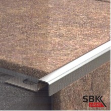 Угловой защитный закладной профиль ПК11-15НС из нержавеющей стали