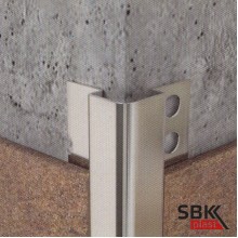 Угловой защитный профиль полированный ПК12-30НСП из нержавеющей стали