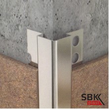 Угловой защитный профиль полированный ПКр8-37НСП из нержавеющей стали