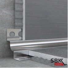 Угол внутренний закладной полированный ПК66-10НСП из нержавеющей стали