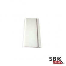 Вагонка пластиковая белая 3000x100x9 мм