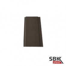 Вагонка пластиковая коричневая 3000x100x9 мм