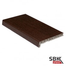 Витраж Пласт VPL Дуб мореный подоконник ПВХ с акриловым покрытием