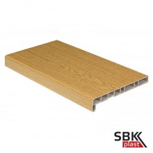 Витраж Пласт VPL Дуб натуральный подоконник ПВХ с акриловым покрытием