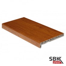 Витраж Пласт VPL Дуб золотой подоконник ПВХ с акриловым покрытием