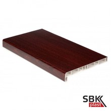 Витраж Пласт VPL Махагон подоконник ПВХ с акриловым покрытием