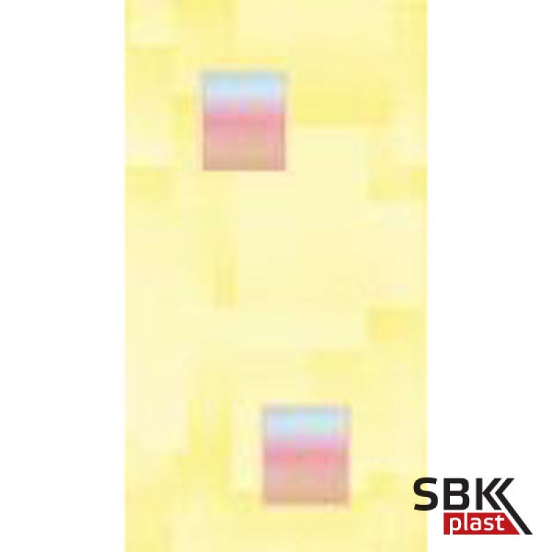 Панель стеновая  пластиковая WP 0329-1 желтая мозаика  250х2700  мм